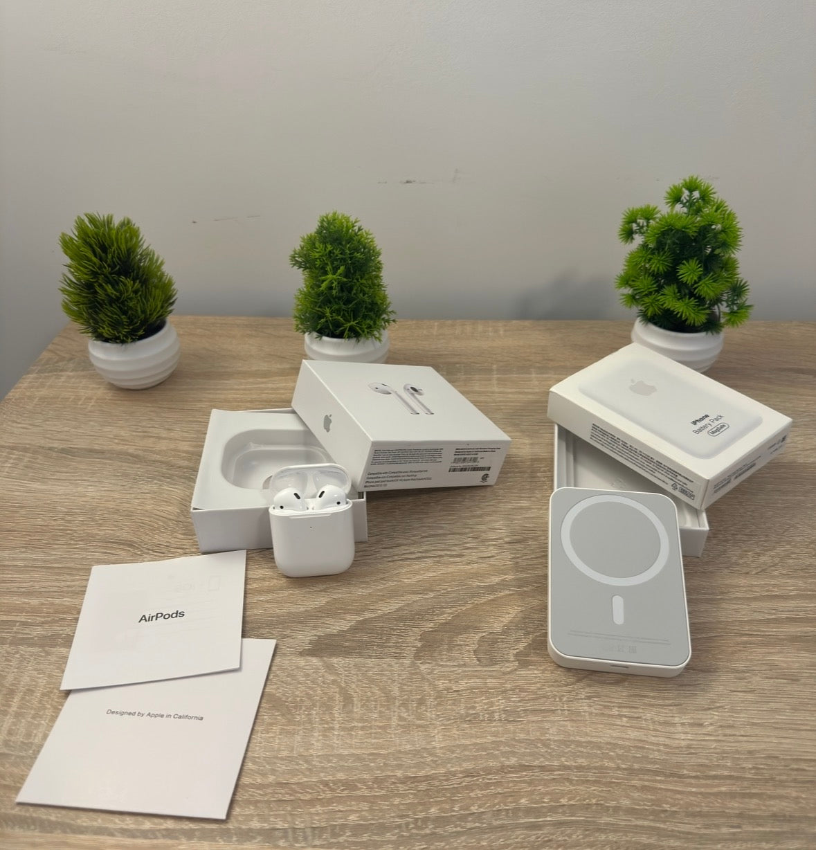 ⚡ DAILY POWER BUNDLE –  AIRPODS + MAGSAFE⚡